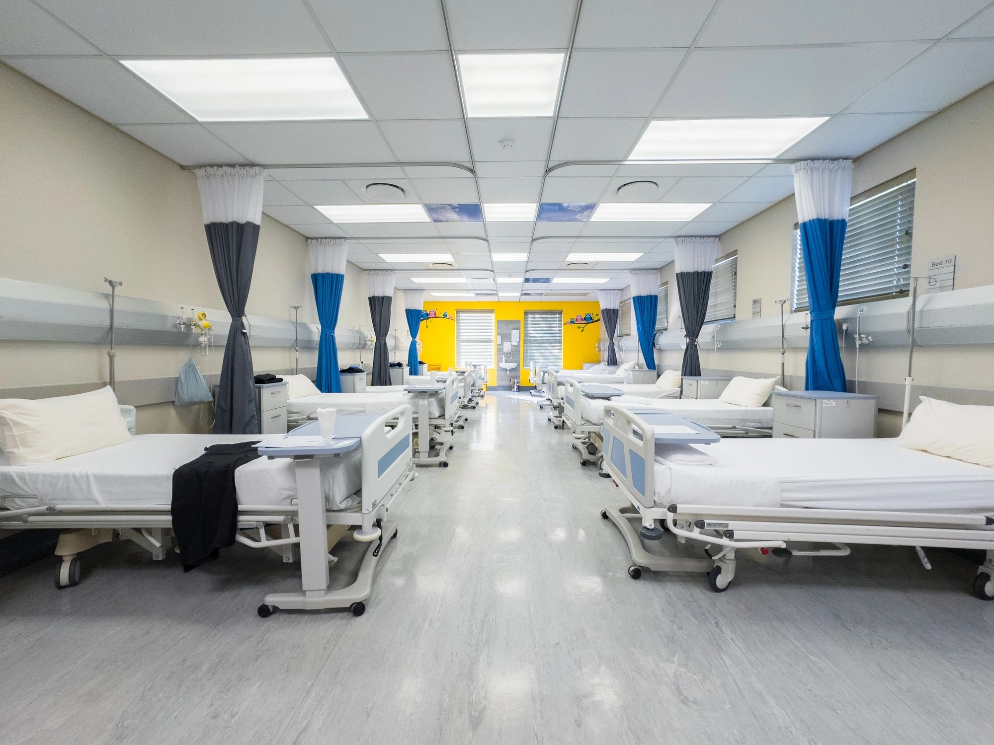 Clinical care setting representing healthcare category expertise